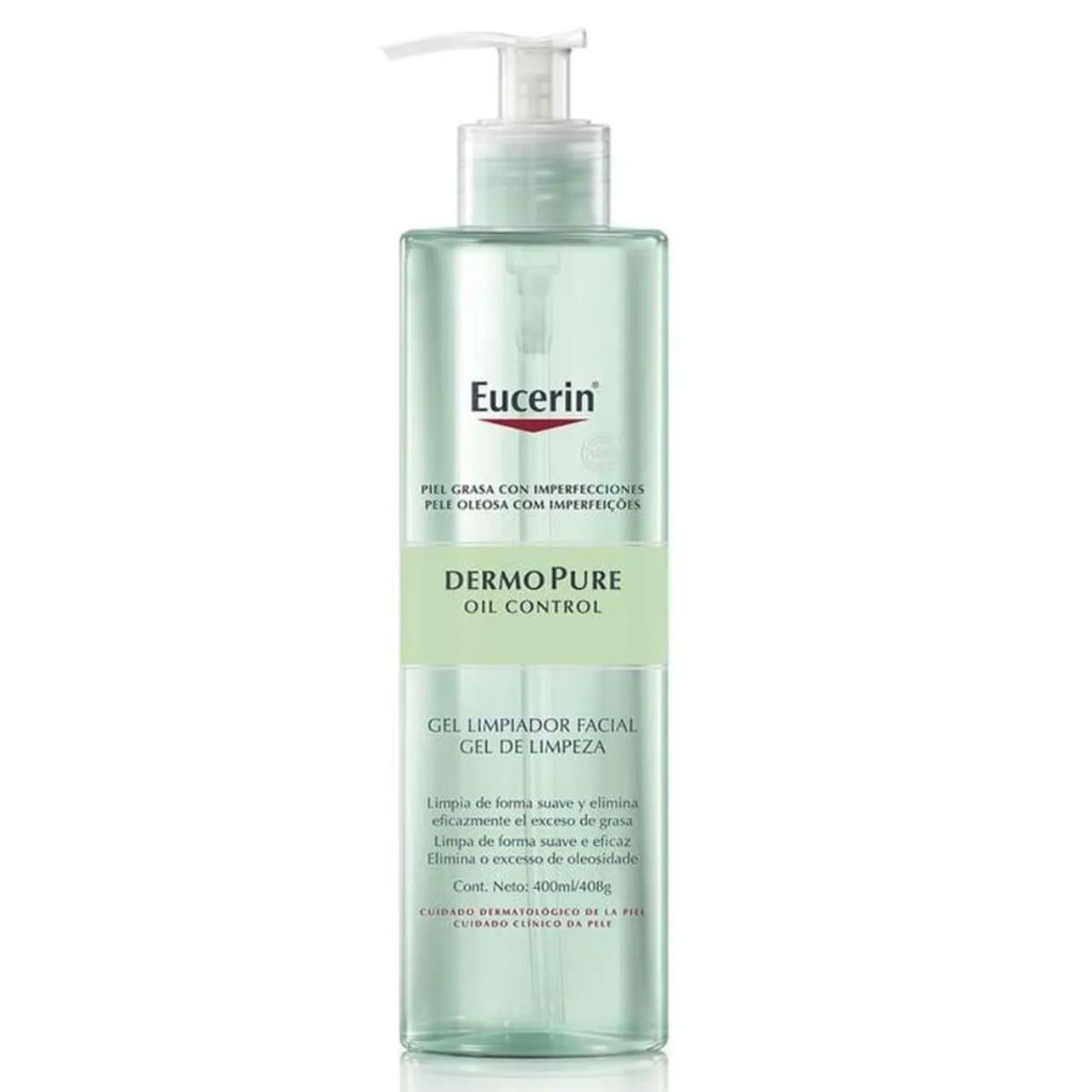 EUCERIN - Dermopure Oil Control Gel Limpiador x 400ml  Eucerin