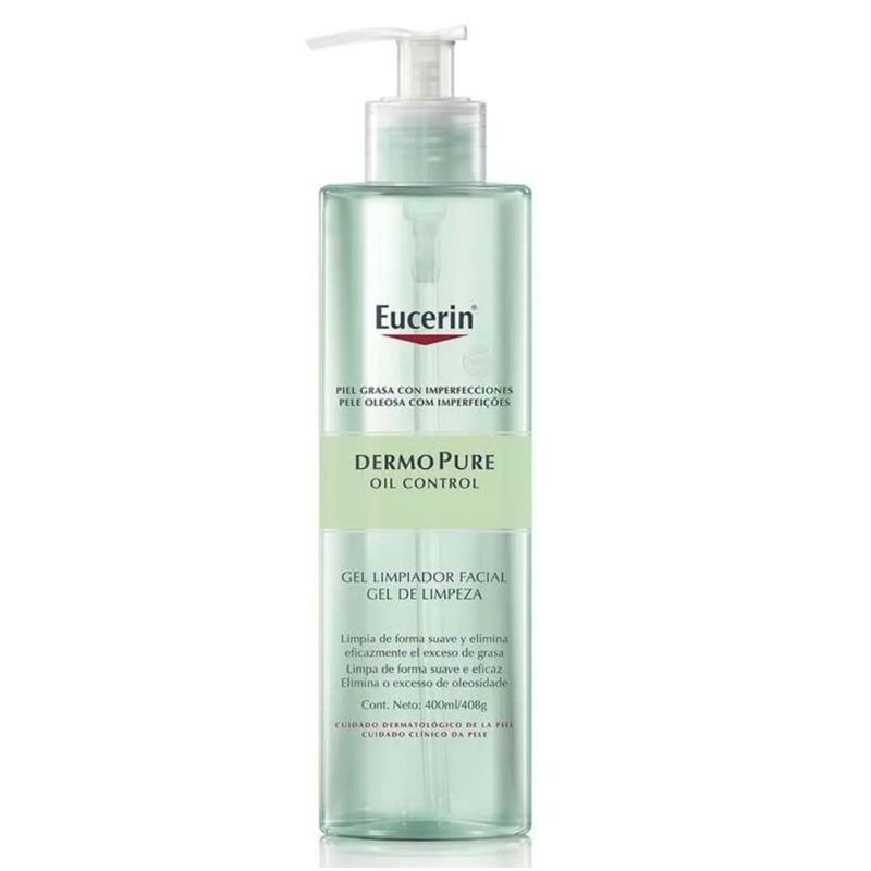 EUCERIN - Dermopure Oil Control Gel Limpiador x 400ml  Eucerin