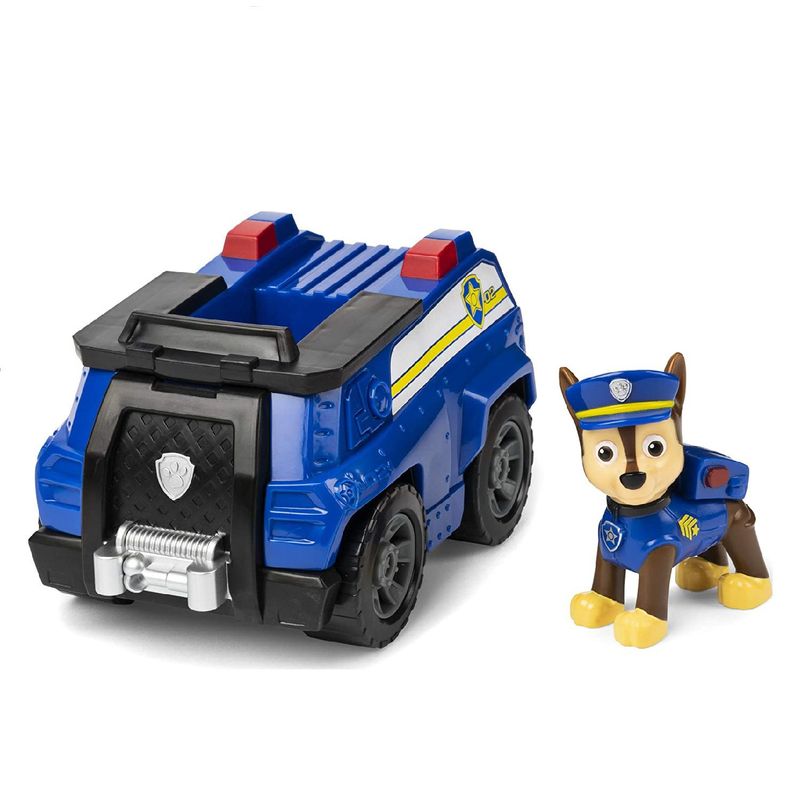 SPIN MASTER - Paw Patrol Patrulla Canina Chase Vehiculo Con Figura