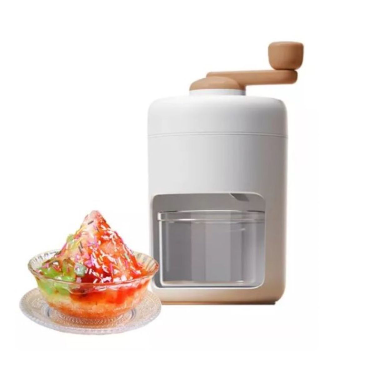 GENERICO - Triturador De Hielo Manual Rallador Para Raspados Granizados