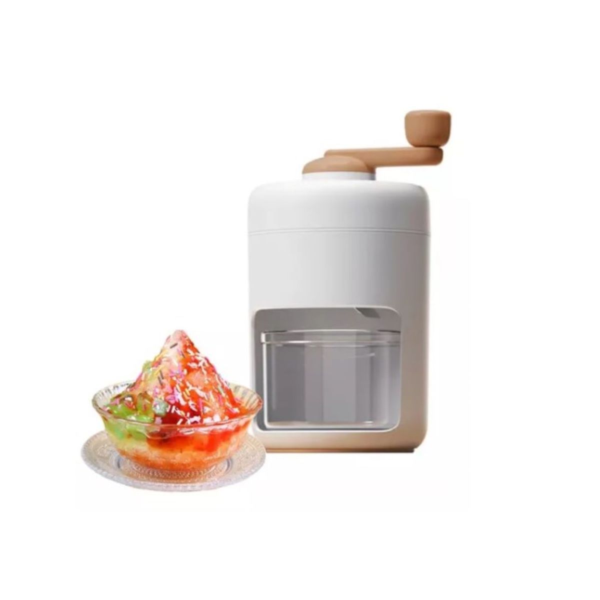 GENERICO - Triturador De Hielo Manual Rallador Para Raspados Granizados