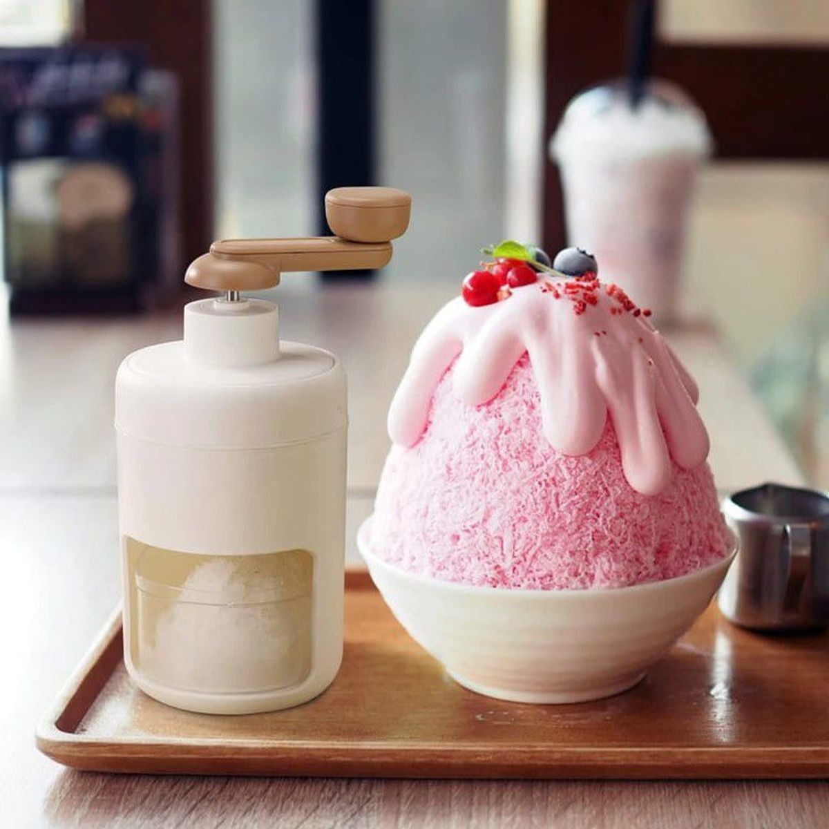 GENERICO - Triturador De Hielo Manual Rallador Para Raspados Granizados