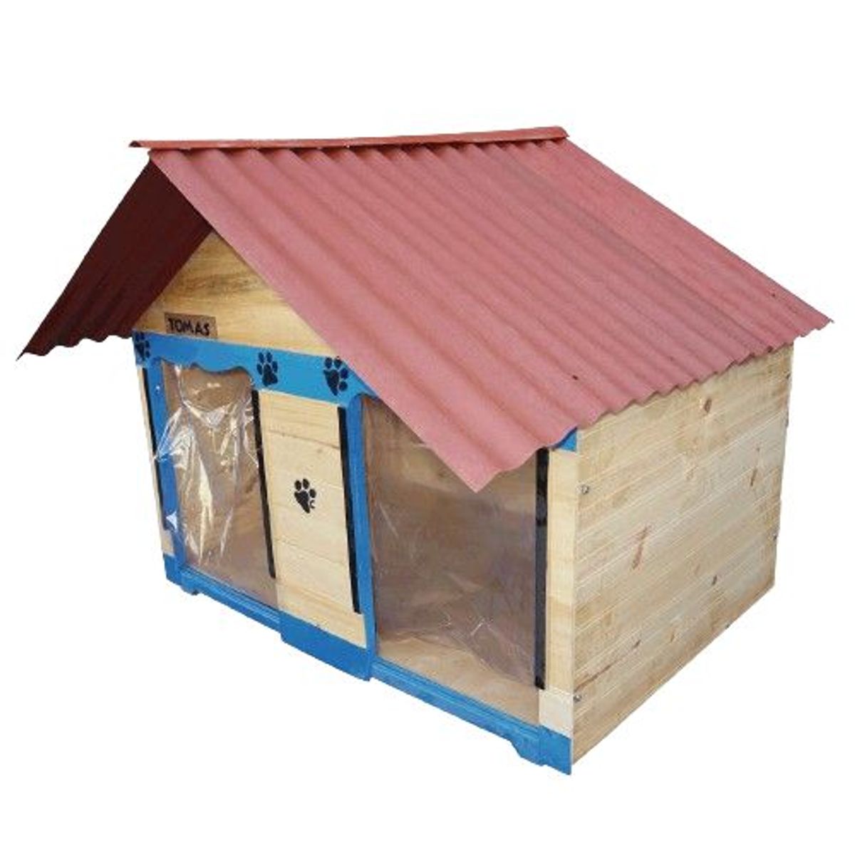 MAOS - Casa Para Perro Doble Desarmable