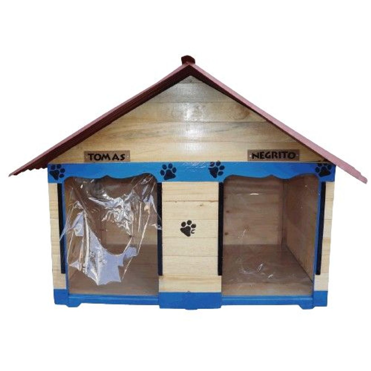 MAOS - Casa Para Perro Doble Desarmable