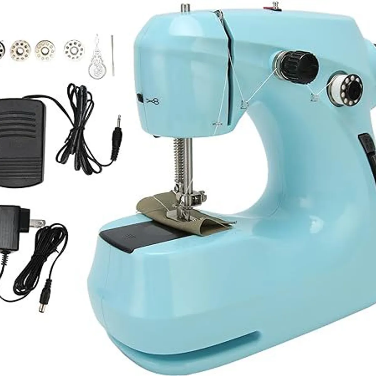 GENERICO - Mini Máquina de Coser Eléctrica FHSM-211