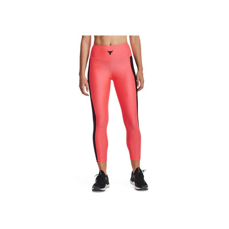 UNDER ARMOUR - Pantalón Mujer Under Armour PJT RCK HG ANKLE LG Rojo UNDER ARMOUR