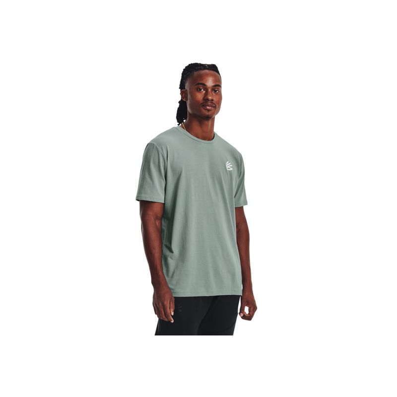 UNDER ARMOUR - Camiseta Hombre Under Armour CURRY RECYCLE SS Gris UNDER ARMOUR.
