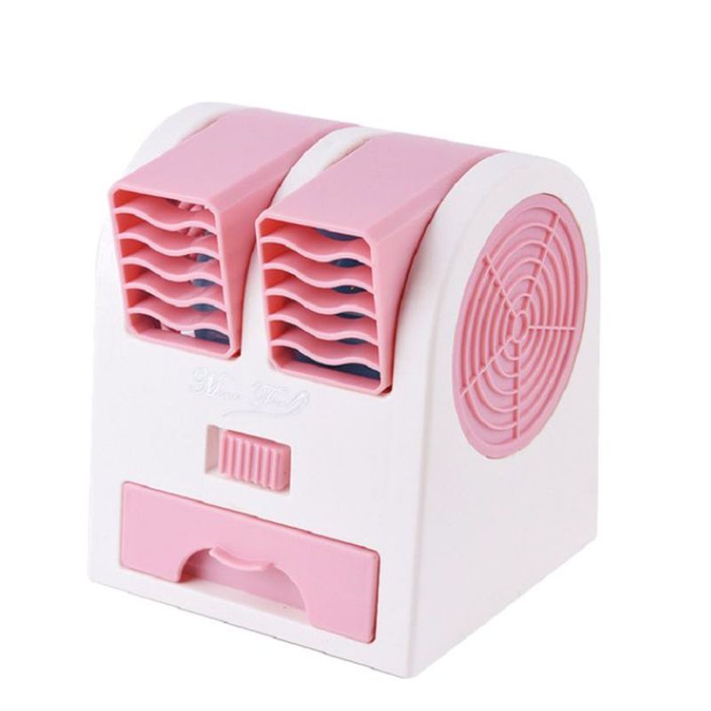 GENERICO - Mini aire acondicionado artic ventilador humificador portátil rosa