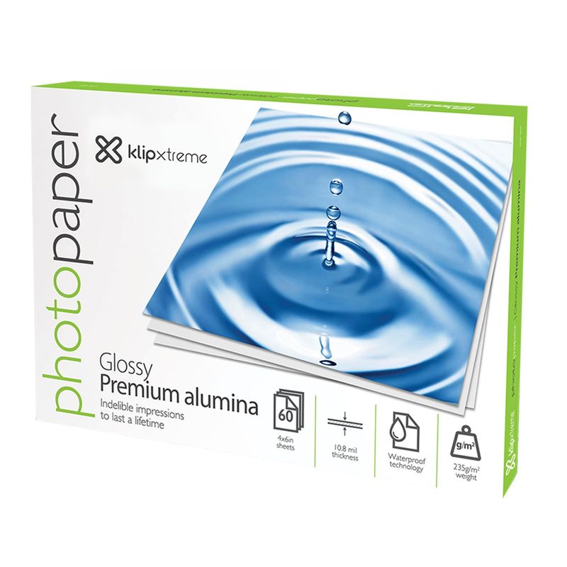 KLIP XTREME - Papel fotográfico Premium KlipXtreme KPA-460/60 Hojas/4x6"