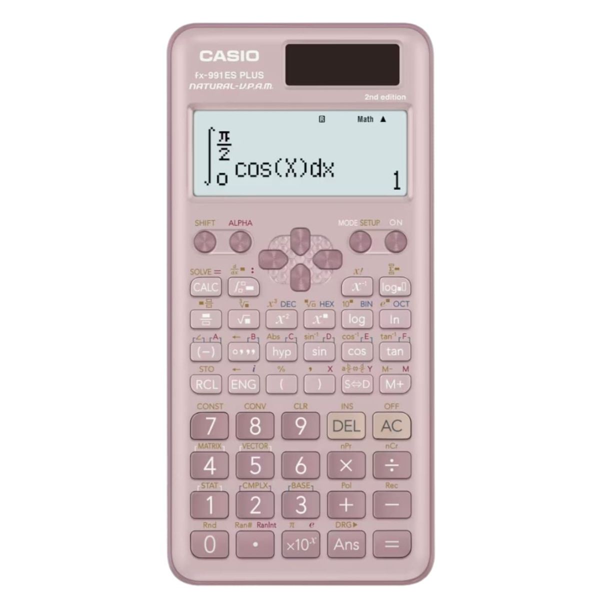 CASIO - Calculadora Casio Científica 991es Plus Rosada