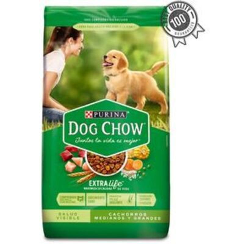 DOG CHOW - DOG CHOW SALUD VISIBLE CACHORROS MEDIANOS Y GRANDES