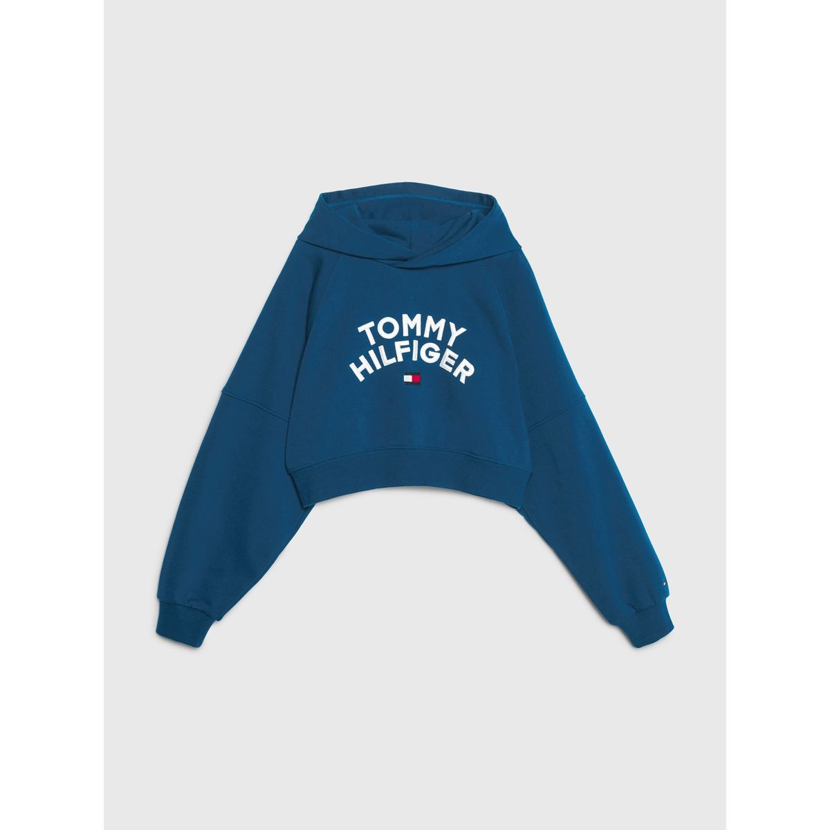 TOMMY HILFIGER - Saco De Niña Con Gorro Y Logo Tommy Hilfiger