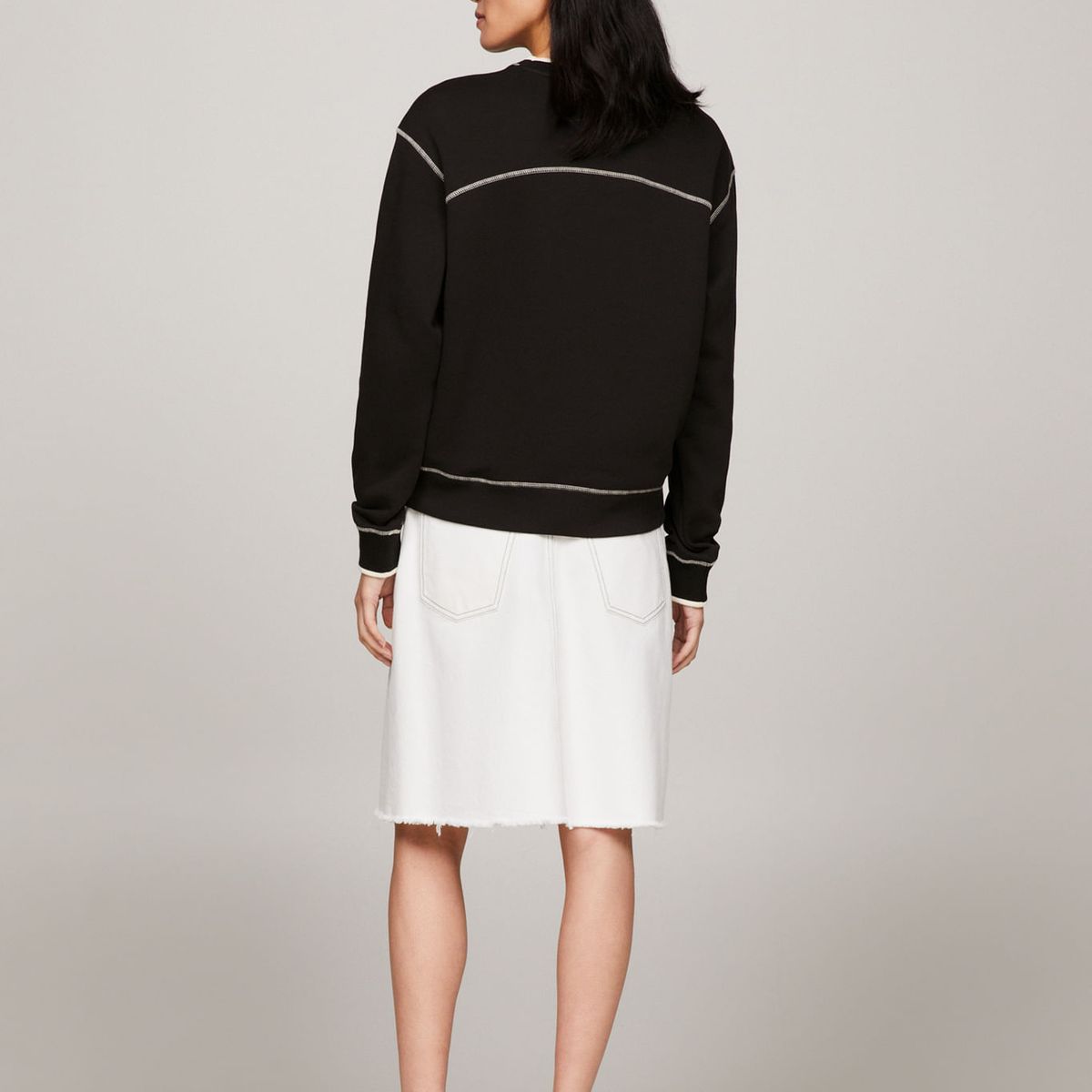 TOMMY HILFIGER - Suéter Modern Con Cuello Redondo Ribeteado Tommy Hilfiger