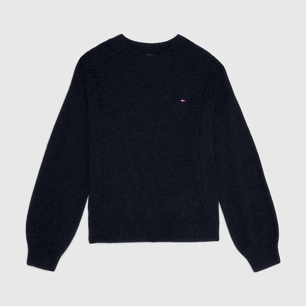 TOMMY HILFIGER - Saco Essential De Corte Amplio Para Niña Tommy Hilfiger