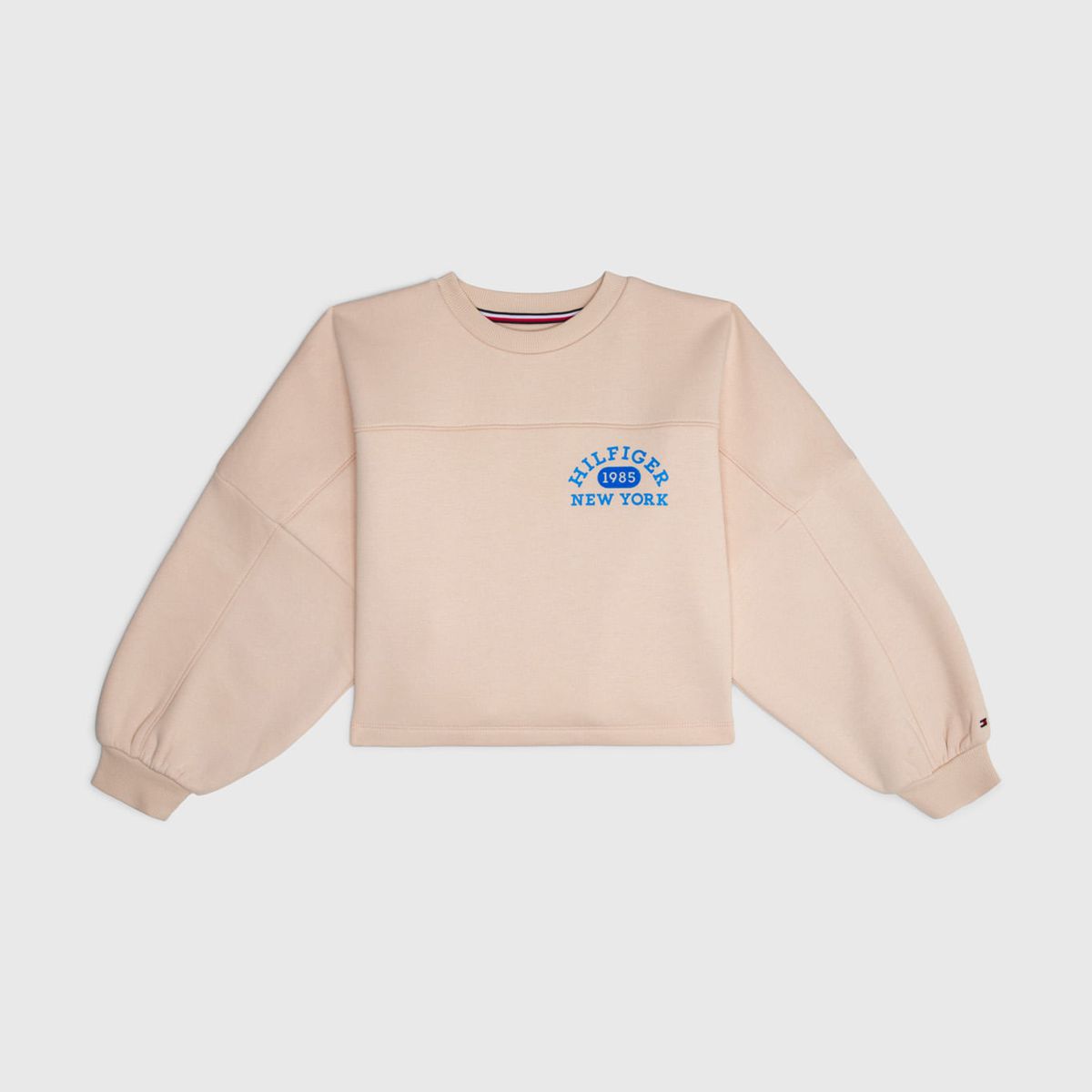 TOMMY HILFIGER - Saco De Niña Cuello Redondo Con Logo Tommy Hilfiger