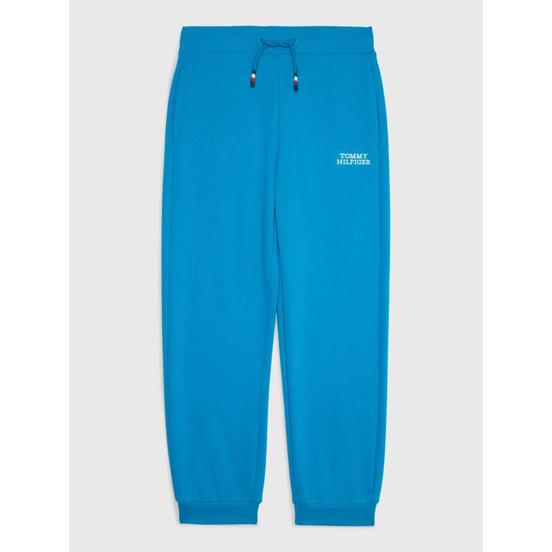 TOMMY HILFIGER - Joggers Con Bajo Elástico Y Logo Niño Azul Tommy Hilfiger