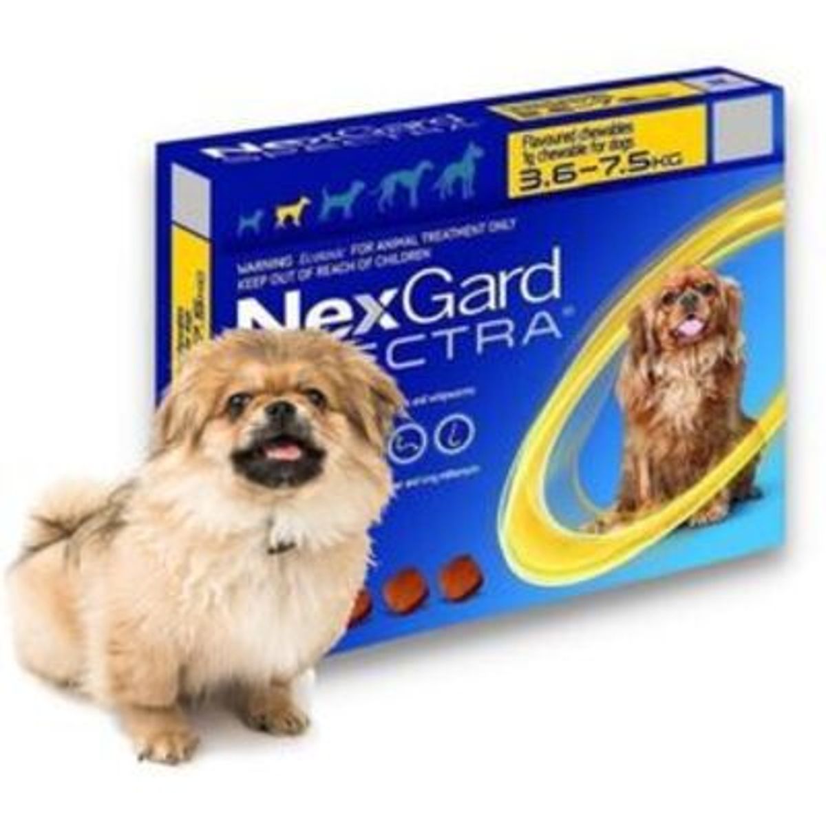 BOEHRINGER INGELHEIM - Nexgard Spectra 3.5 a 7,5 Kg