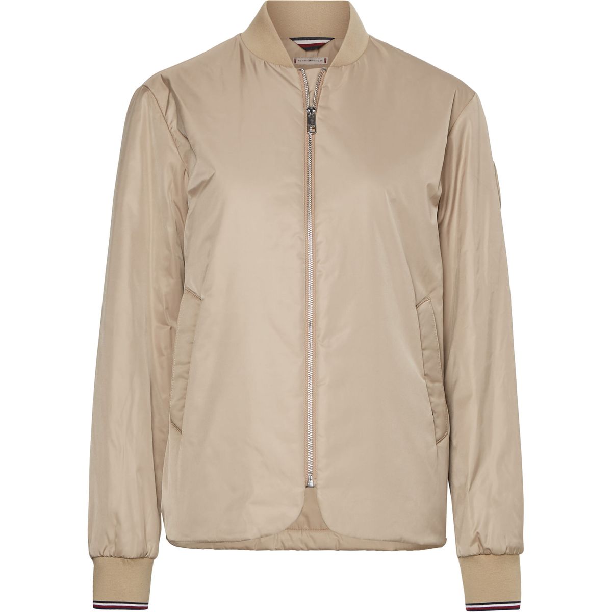 TOMMY HILFIGER - Chaqueta Beige Cazadora Para Mujer Tommy Hilfiger