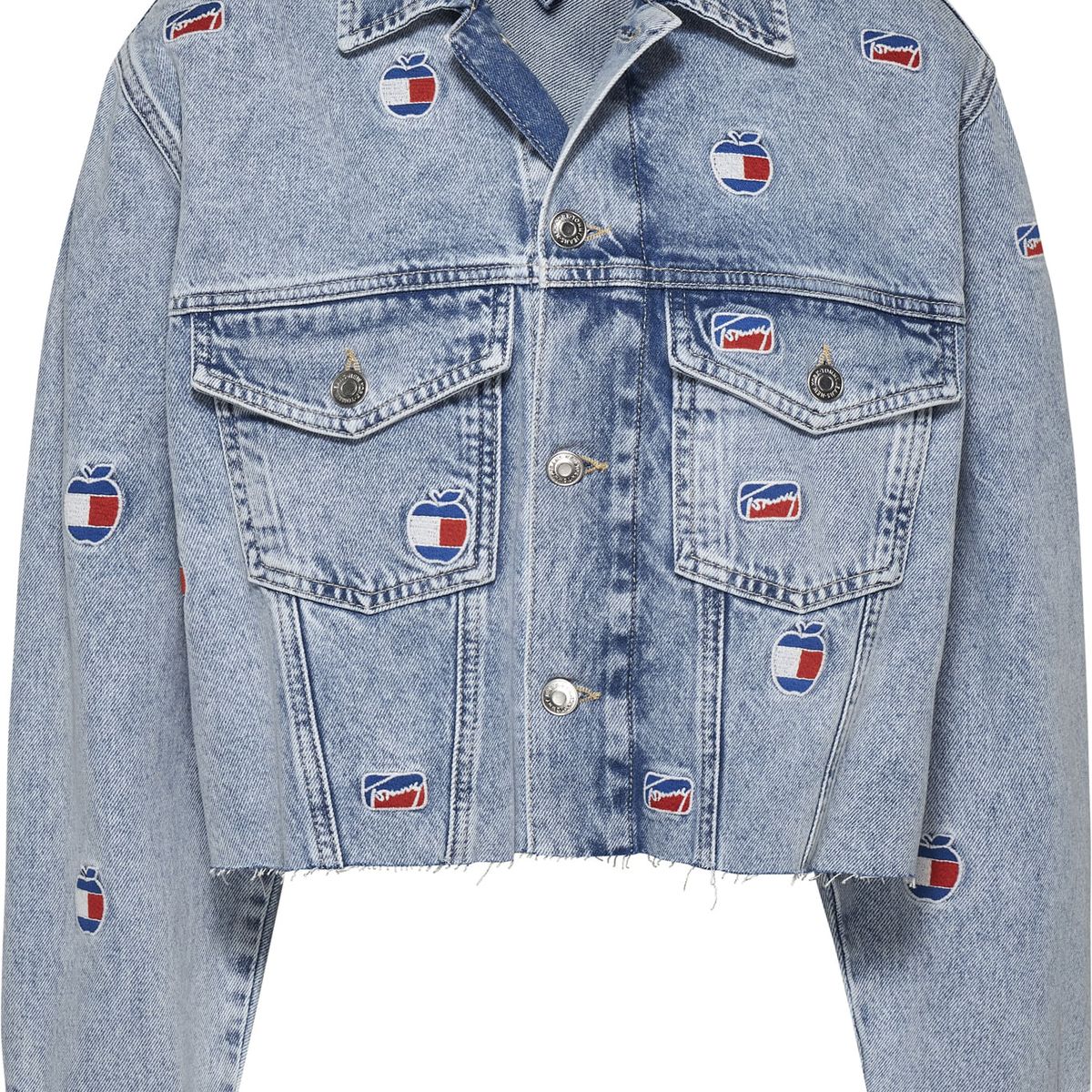TOMMY HILFIGER - Chaqueta Vaquera De Algodón Reciclado Mujer Azul Tommy Jeans