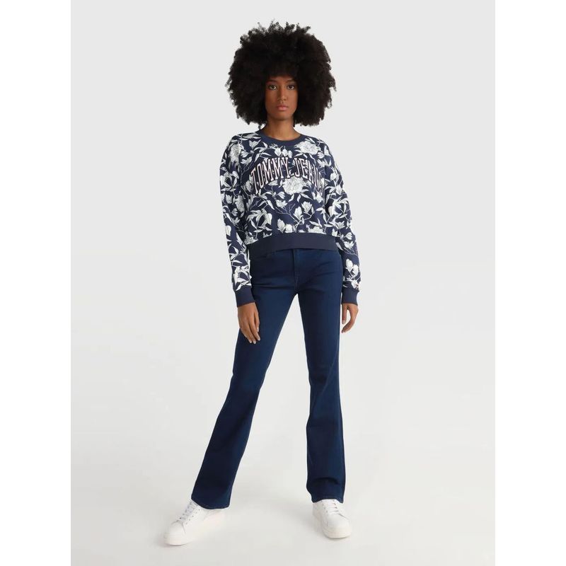 TOMMY HILFIGER - Sudadera Con Logo Azul Tommy Jeans