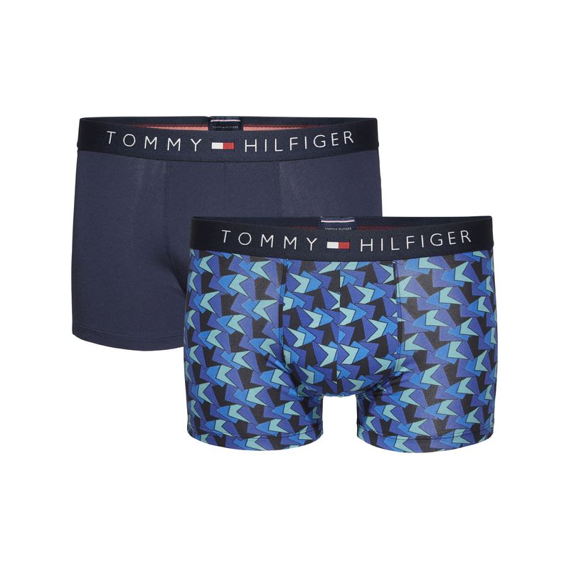 TOMMY HILFIGER - Pack de 2 Trunk Squares Para Hombre Tommy Hilfiger
