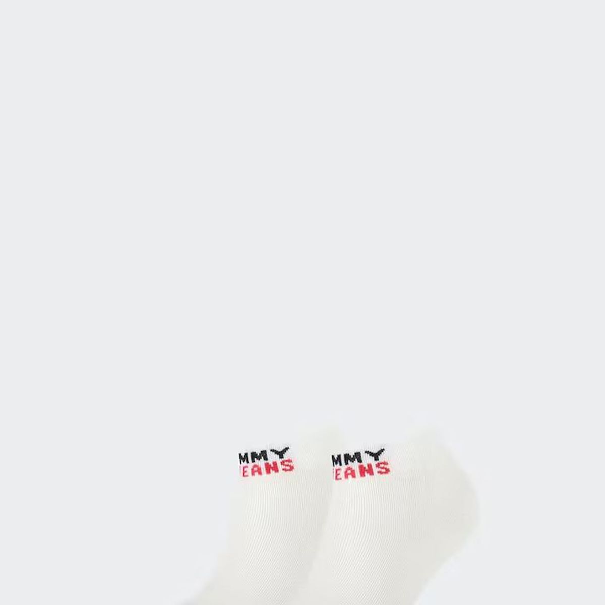 TOMMY HILFIGER - Paquete De 2 Medias Con Logo Bordado Hombre Blanco Tommy Hilfiger