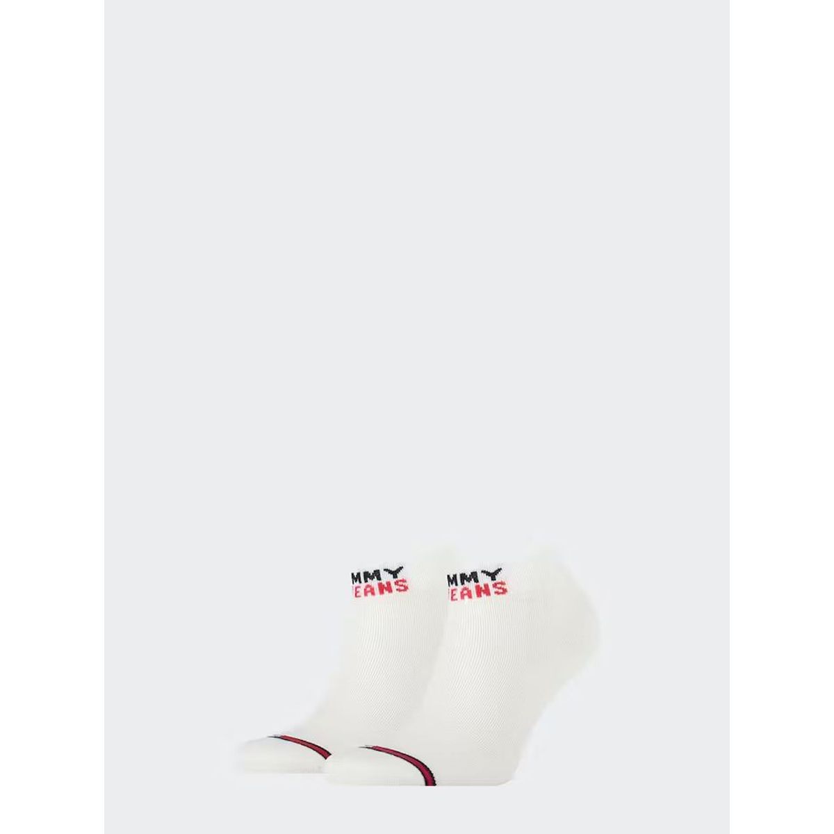 TOMMY HILFIGER - Paquete De 2 Medias Con Logo Bordado Hombre Blanco Tommy Hilfiger