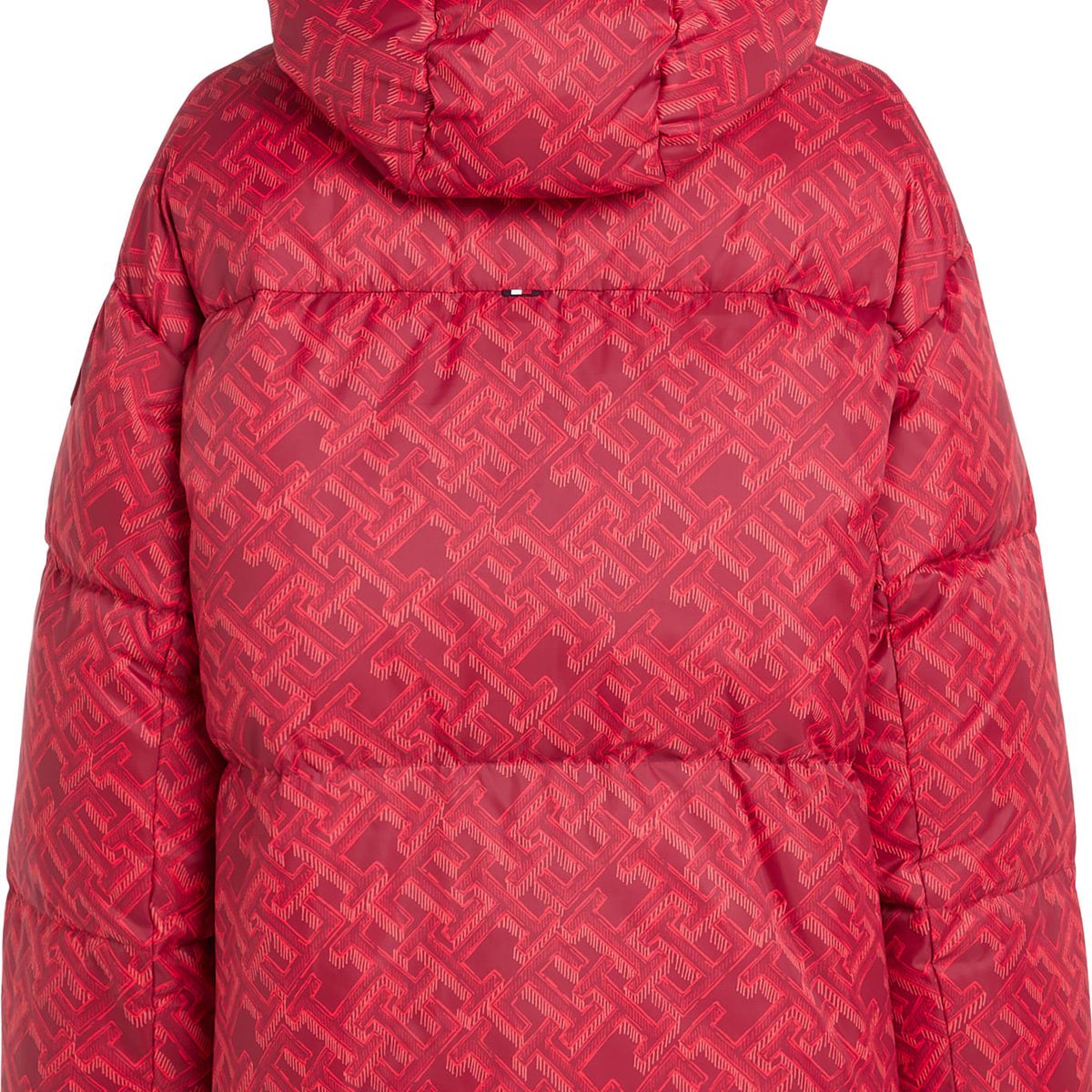 TOMMY HILFIGER - Chaqueta Acolchada Con Gorro New York Th Warm Mujer Rojo Tommy Hilfiger