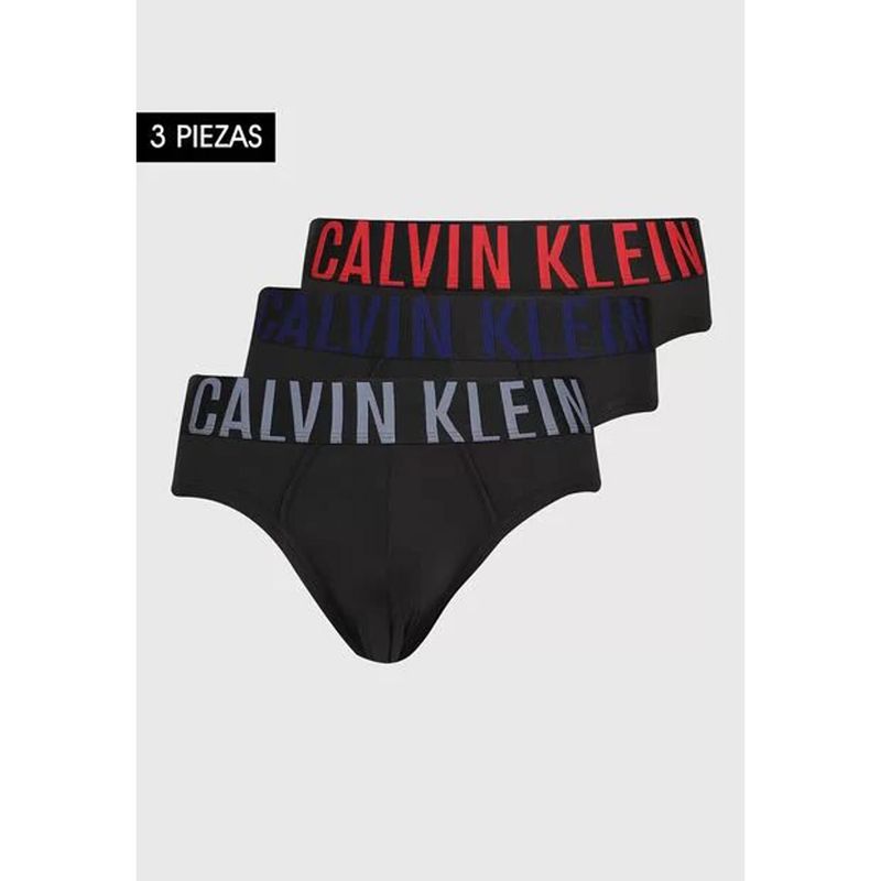 CALVIN KLEIN - 3 Pack Slips - Hip Brief En Microfibra Para Hombre Calvin Klein