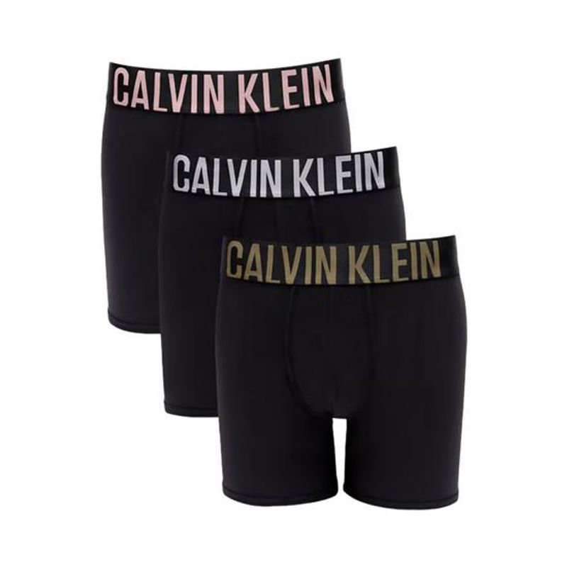 CALVIN KLEIN - Pack De 3 Boxer Negros En Microfibra - Intense Power Calvin Klein