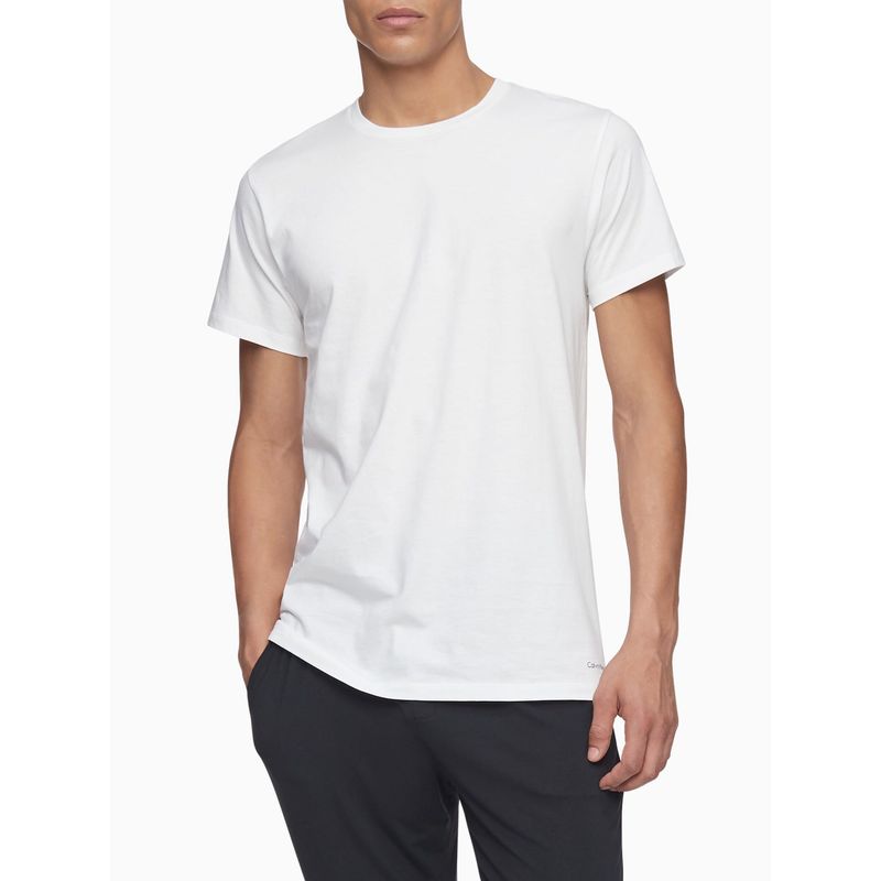 CALVIN KLEIN - Paquete De 3 Camisetas Blanco Calvin Klein