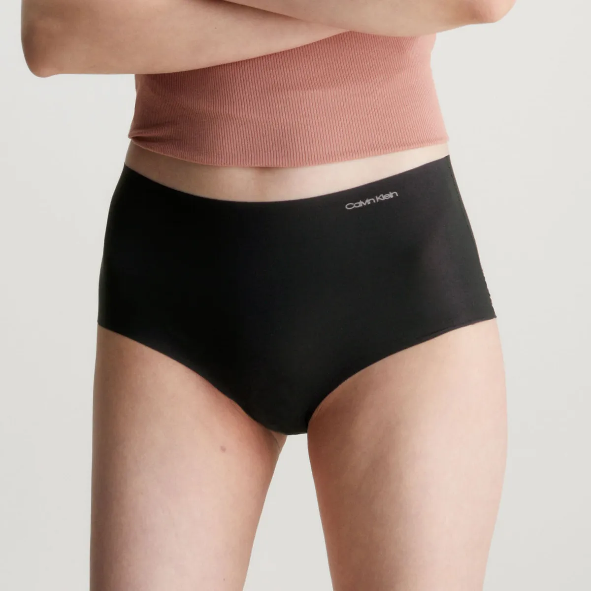 CALVIN KLEIN - Pantie Tipo Hipster Invisible Con Talle Alto Calvin Klein