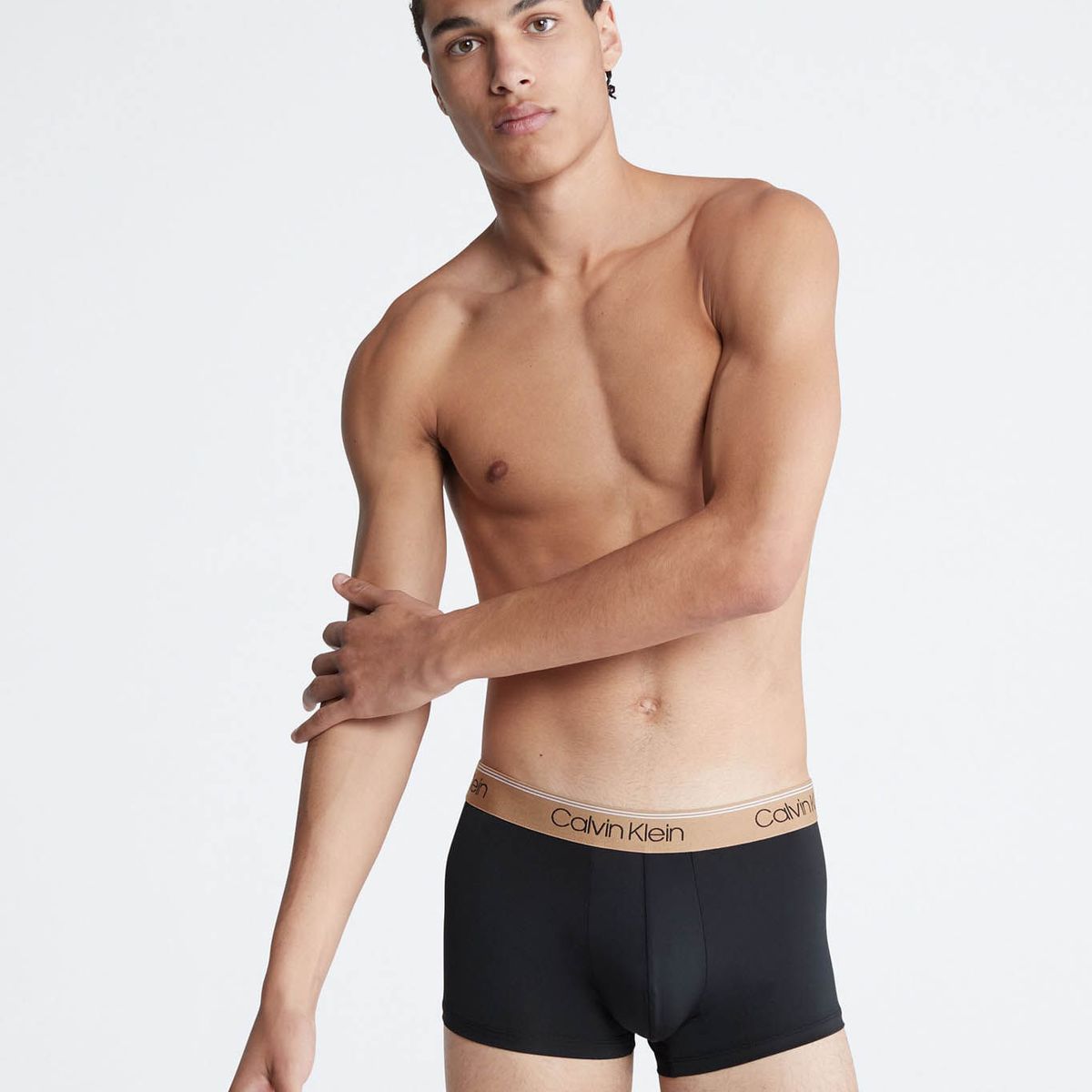 CALVIN KLEIN - Pack De 3 Bóxer Negro Tallecintura Calvin Klein