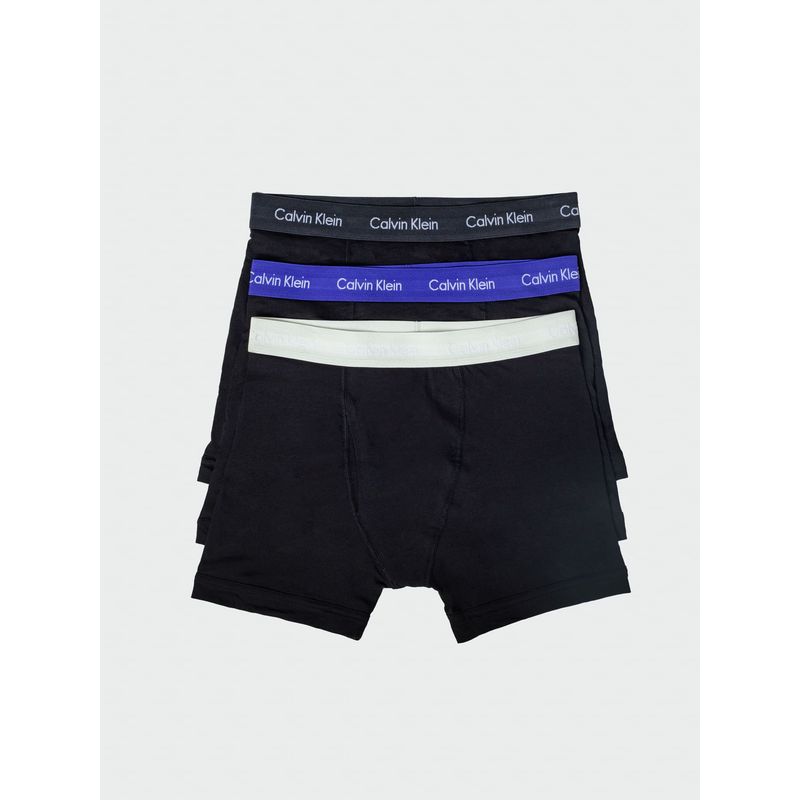 CALVIN KLEIN - Pack De 3 Bóxers Brief Negro Calvin Klein