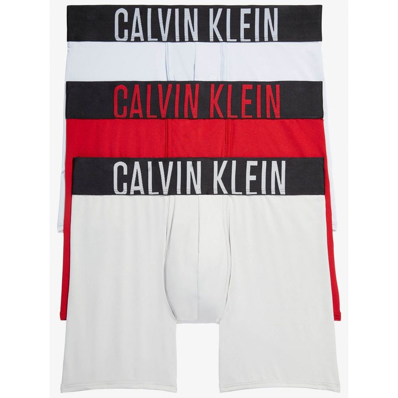 CALVIN KLEIN - Pack De 3 Bóxer Multicolor De Tallecintura Calvin Klein