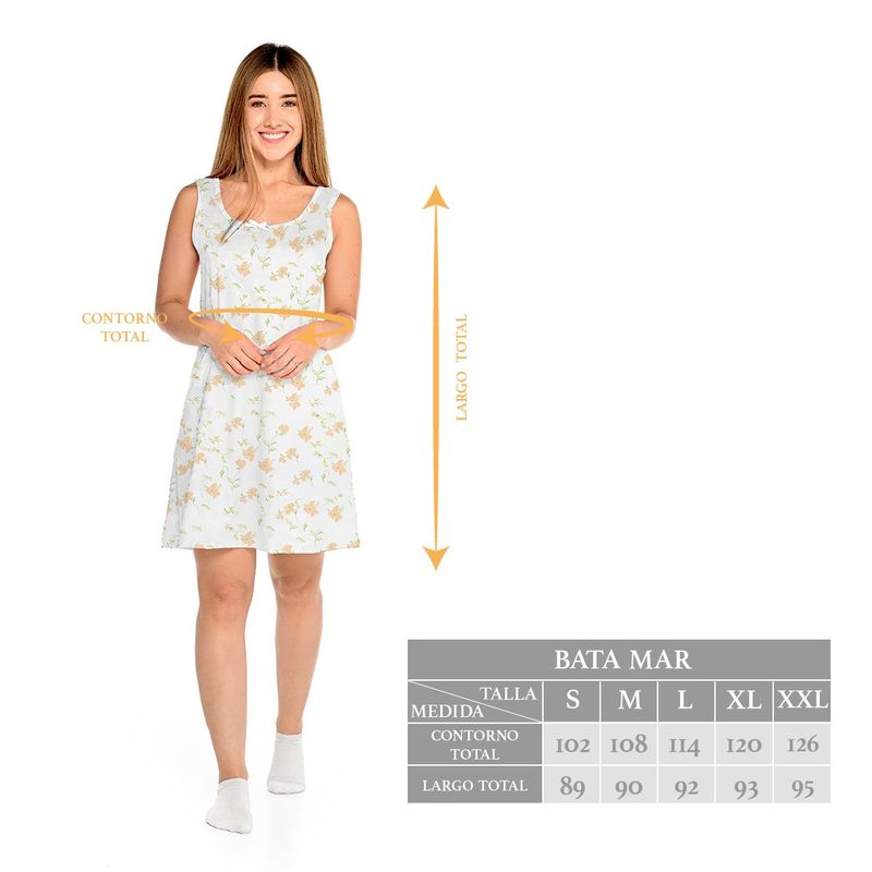 ROMANELLA - Pijama Bata manga sisa Mar  Romanella