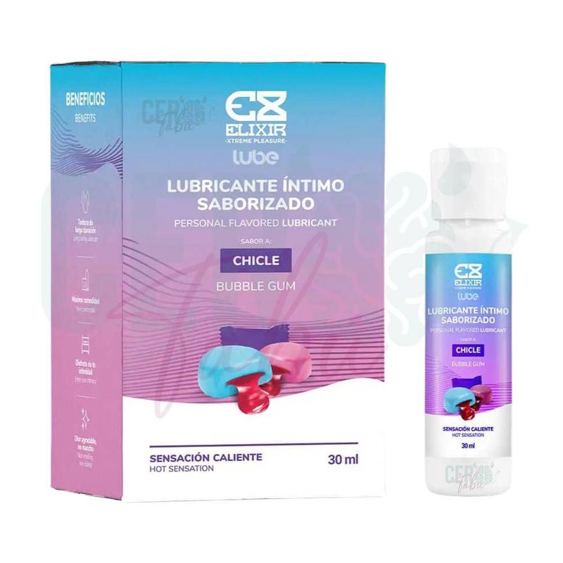 ELIXIR - Lubricante Caliente Elixir Saborizado x30 ML Alta Calidad