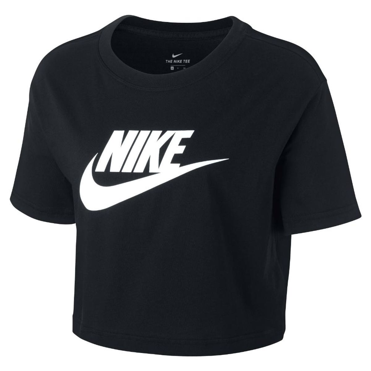 NIKE - Camiseta Nike Sportswear Essential Graphic Tees Mujer-Negro