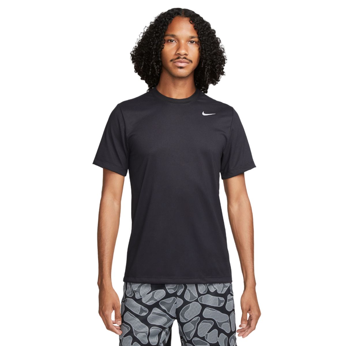 NIKE - Camiseta Nike Dri Fit Tee Reset-Negro