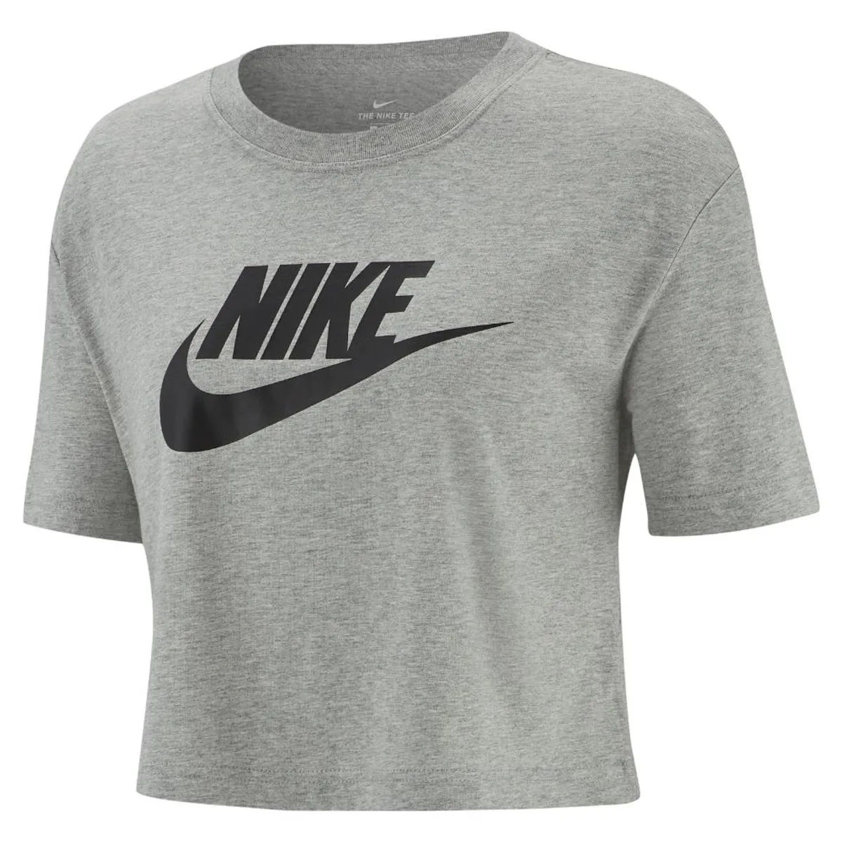 NIKE - Camiseta Nike Sportswear Essential Graphic Tees Mujer-Gris