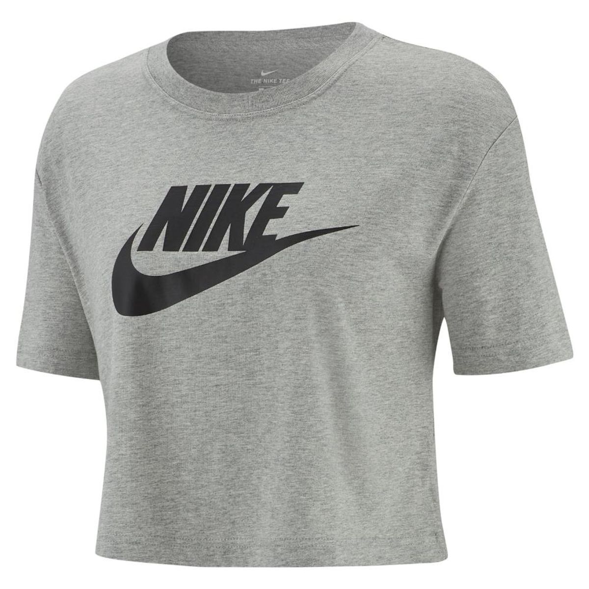 NIKE - Camiseta Nike Sportswear Essential Graphic Tees Mujer-Gris