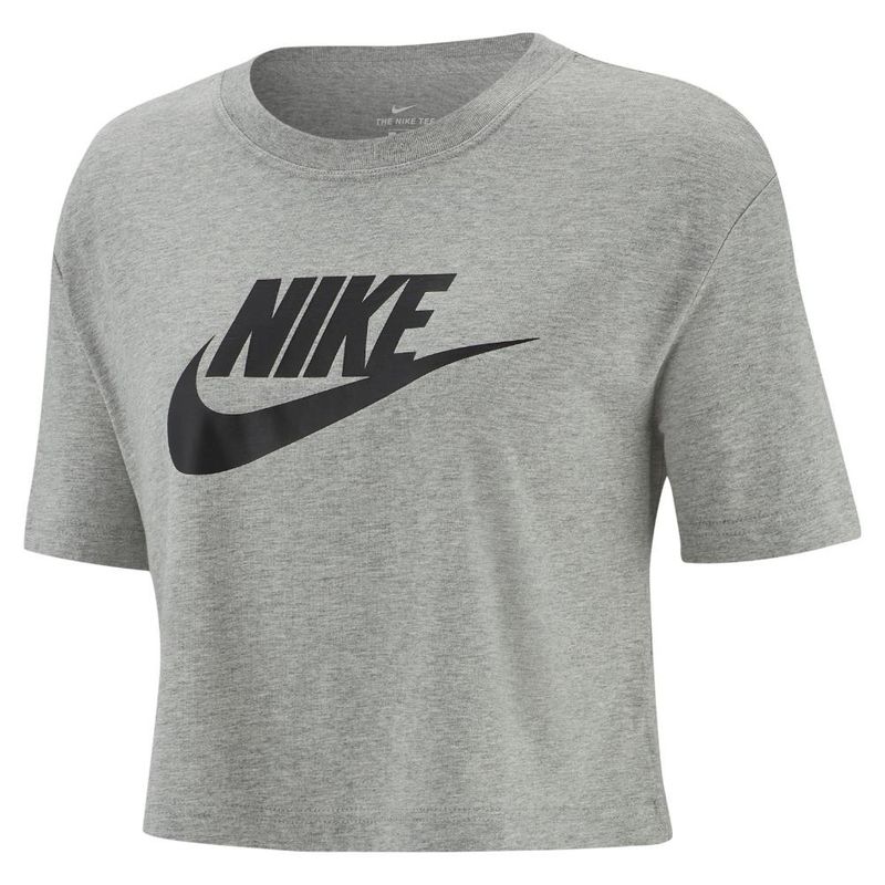 NIKE - Camiseta Nike Sportswear Essential Graphic Tees Mujer-Gris