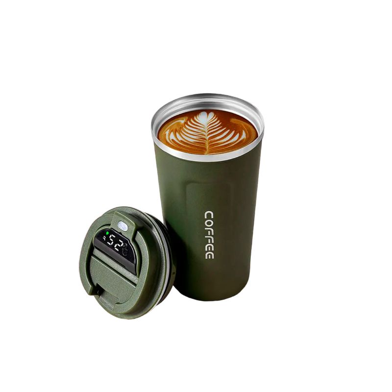 SHENGSHOU - Vaso Termo Promocional Temperatura Led Para Frio Calor Mug