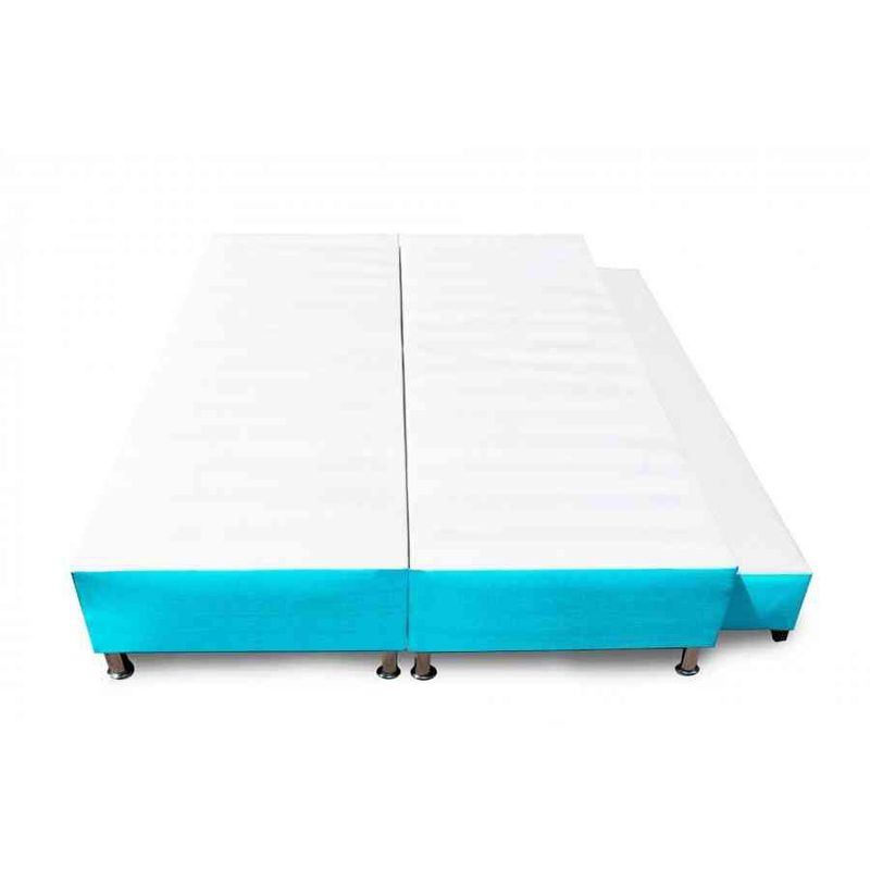 MAGIC CLASS - CAMA NIDO DIVIDIDA 120X190 MICROFIBRA AZUL
