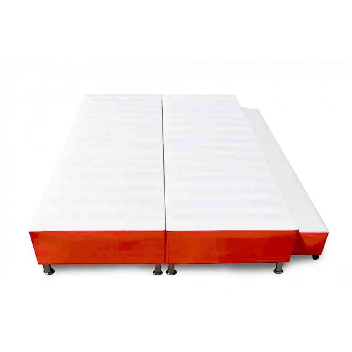 MAGIC CLASS - CAMA NIDO DIVIDIDA 120X190 MICROFIBRA NARANJA
