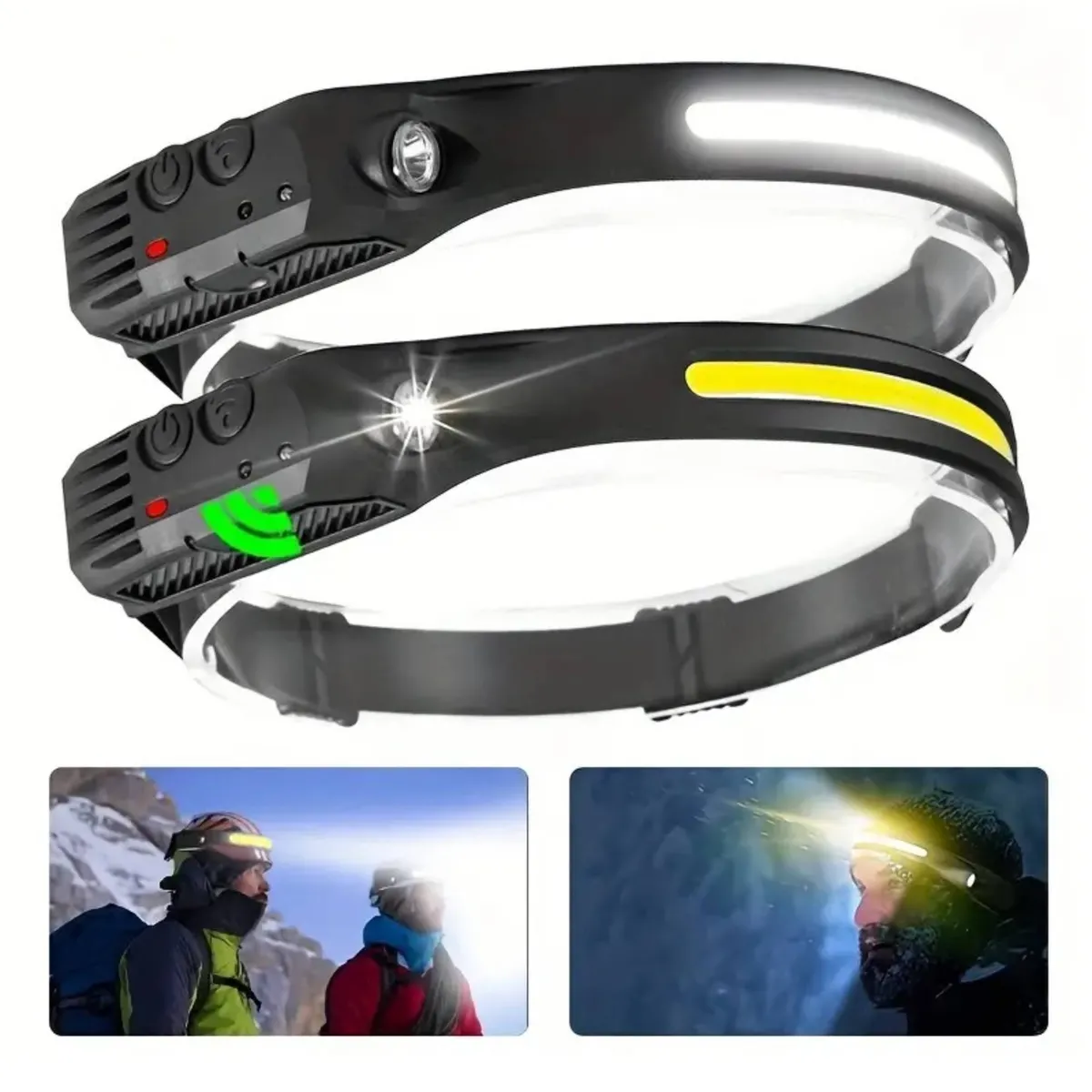 GENERAL - Linterna Frontal Led Brillante Luz Camping KY-689