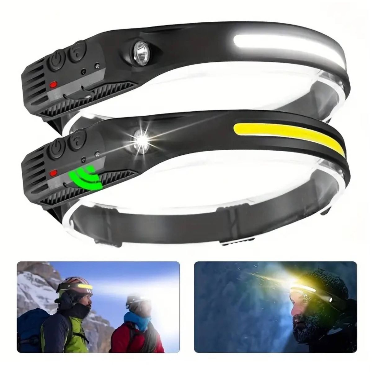 GENERAL - Linterna Frontal Led Brillante Luz Camping KY-689