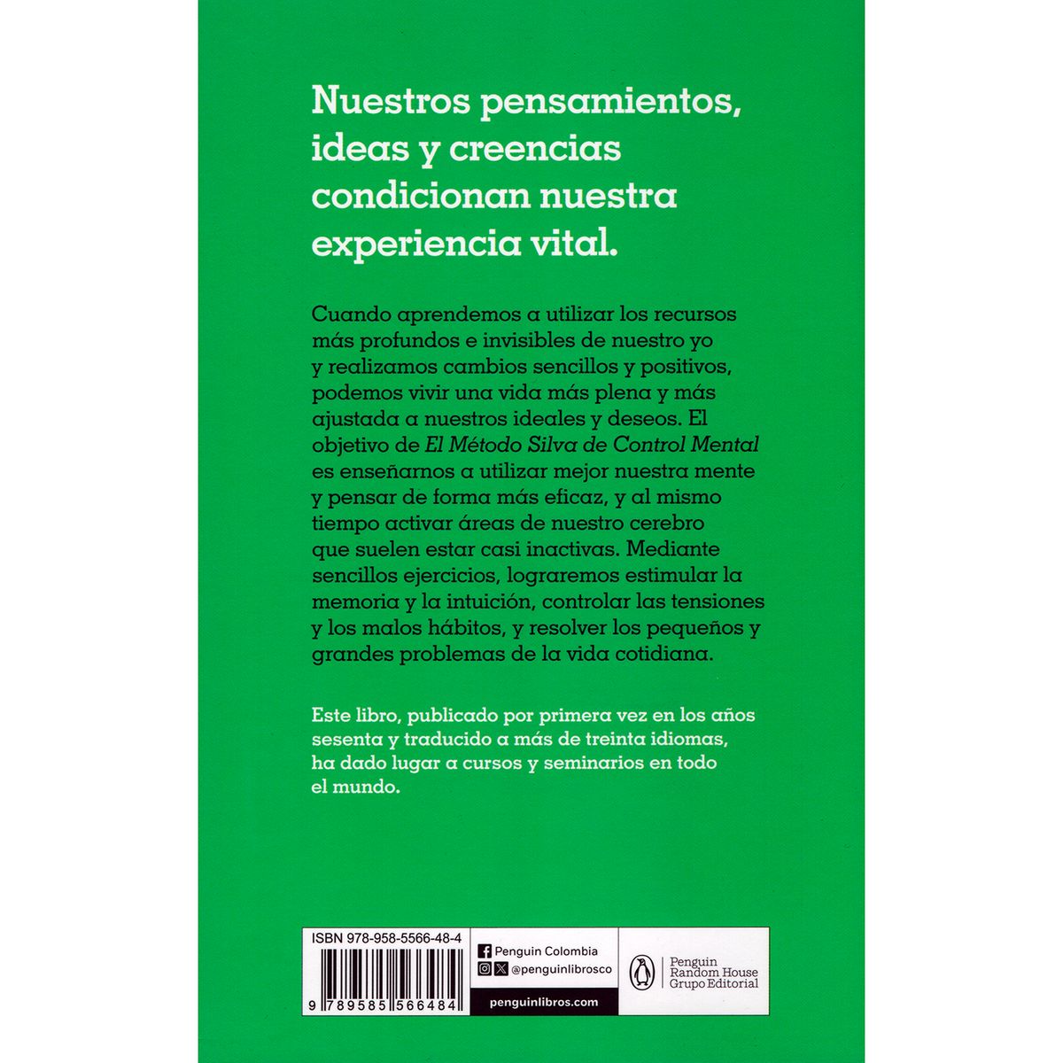 B DE BOLSILLO - El Método Silva De Control Mental