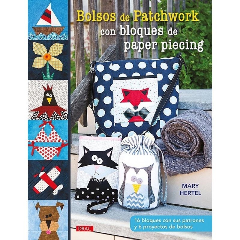 GENERICO - Bolsos De Patchwork Con Bloques De Paper Piecing