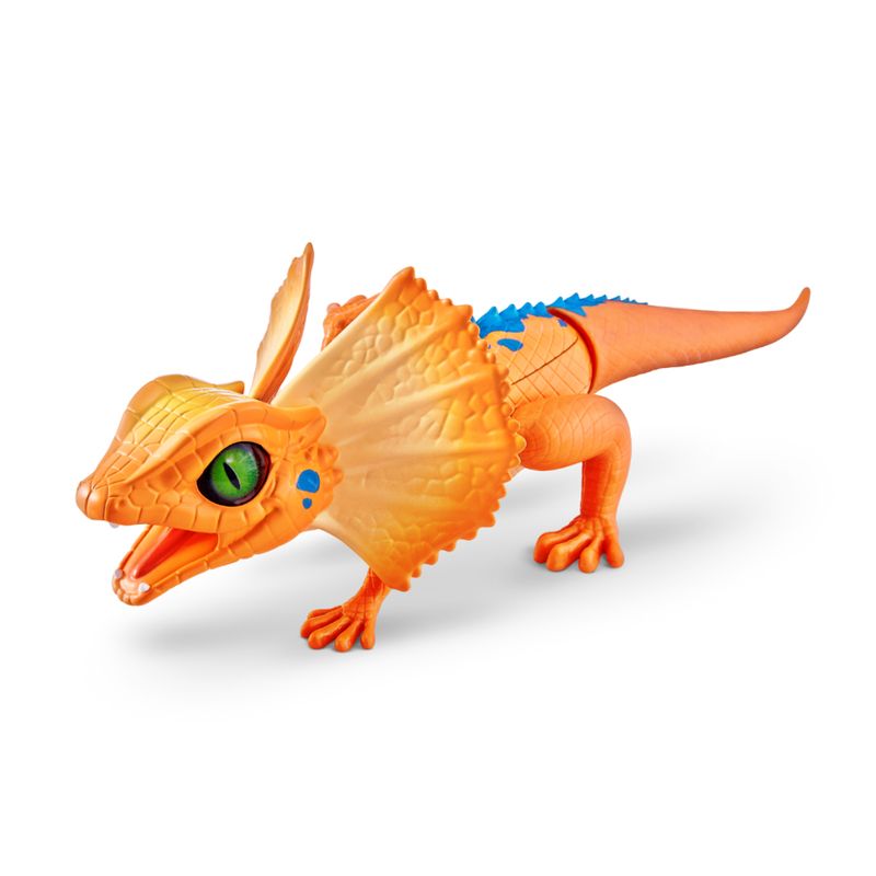 ZURU - Mascota Lagartija Mecanica Naranja - Robo Alive